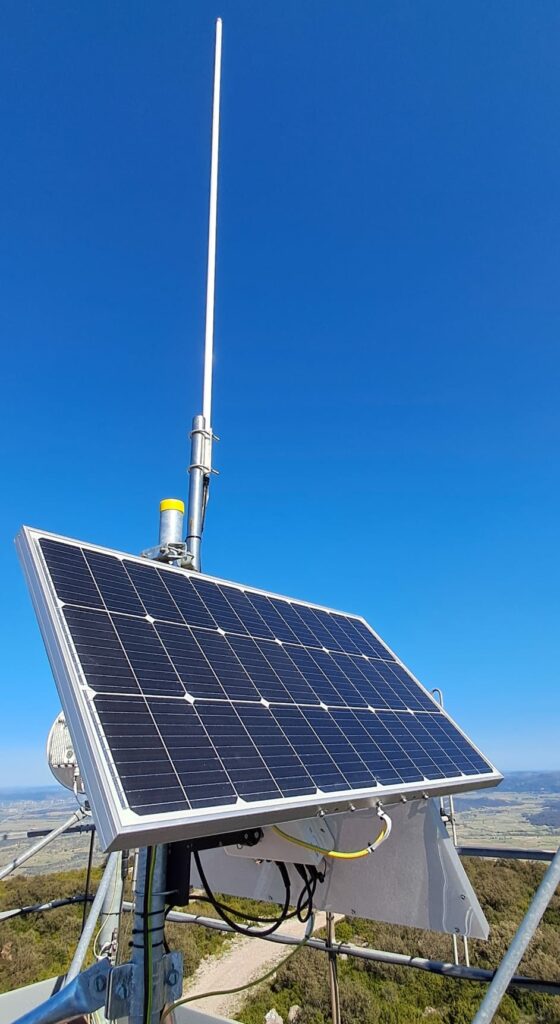 passerelle lorawan solaire